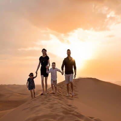 Dubai: Private Desert Tour with Air conditioning Premium camp 4