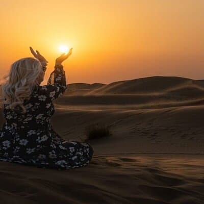 Dubai: Private Desert Tour with Air conditioning Premium camp 5