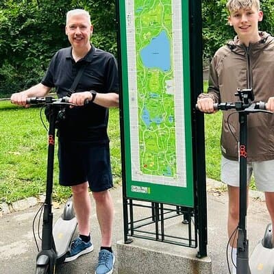 New York Central Park Guided Electric Scooter Tour 2