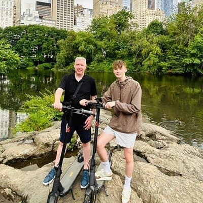 New York Central Park Guided Electric Scooter Tour 3