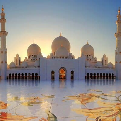 Abu Dhabi City Tour transfer from Dubai Shared Bus 2