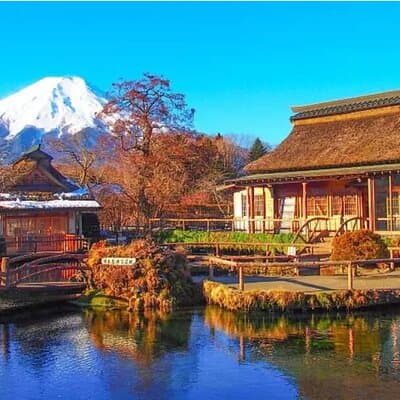 From Tokyo:Mount Fuji Lake Kawaguchi, Oshino Hakkai,Shrine Tour 4