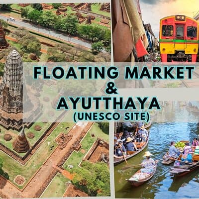 Damnoen Saduak Floating Market & Ayutthaya Tour from Bangkok 2