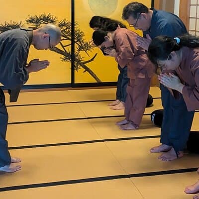 Private Zen Meditation in English in Shinjuku, Tokyo 2