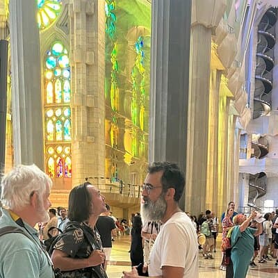 Lights and Shadows of the Sagrada Familia With Ticket And Guide