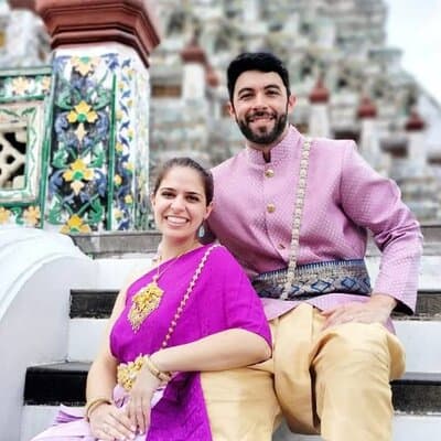 Thai Costume Photo Tour at Wat Arun Bangkok from Bangkok 3
