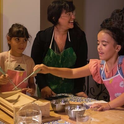 Kids Pasta & Tiramisu Cooking Class with a View in Rome 2