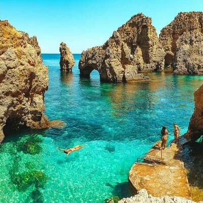 Algarve Tour from Lisbon with Boat Ride to Benagil Caves 5