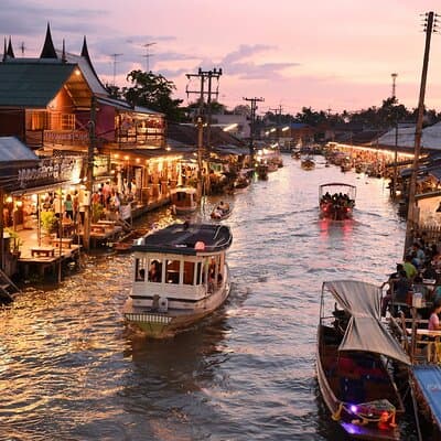 Private 2 Days Maeklong Railway Market, Amphawa & Ayutthaya Tour