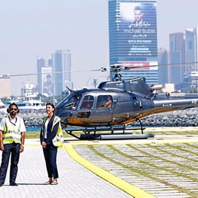 Helicopter Ride In Dubai with Complementary Transfer 3
