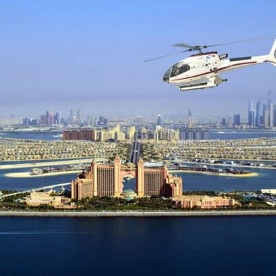 Helicopter Ride In Dubai with Complementary Transfer