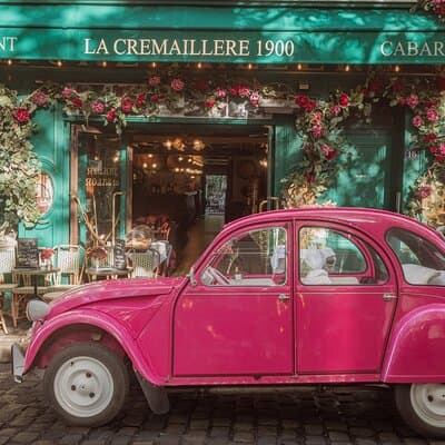 2 Hours Private Guided Tour in a Pink Citroën 2CV 5