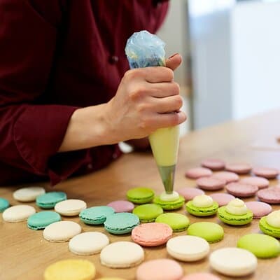 Fun Macaron Baking and Painting Class With Local Chef in Paris