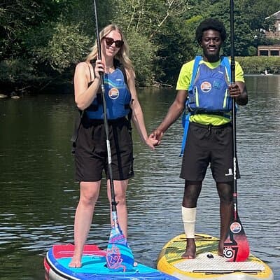 Stand up Paddleboarding on the beautiful Thames at Richmond 4