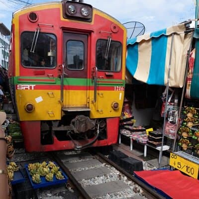 Half-Day Railway Market and Floating Market Tour in Thailand 4