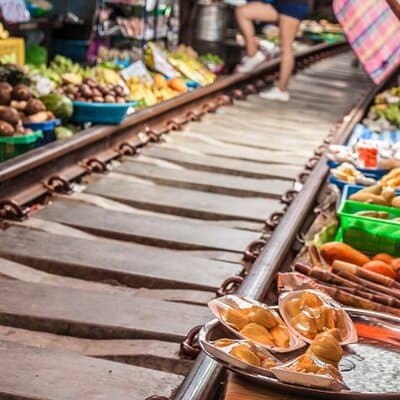 Half-Day Railway Market and Floating Market Tour in Thailand 5