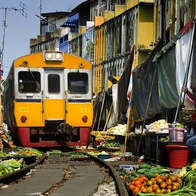 Ayutthaya, Maeklong Railway, Damnoen Saduak Floating Market 4