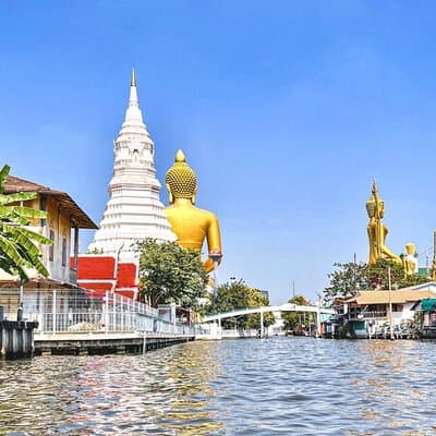 Private Bangkok Canal Boat Tour to Big Buddha or The Artist House