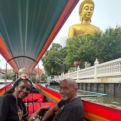 2 Hours Bangkok Canals, Wat Paknam, Wat Arun Temple