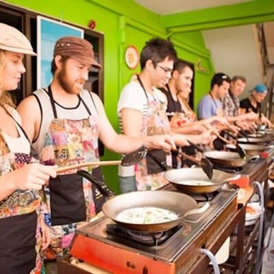 Silom Thai Cooking School with Fresh Market Tour