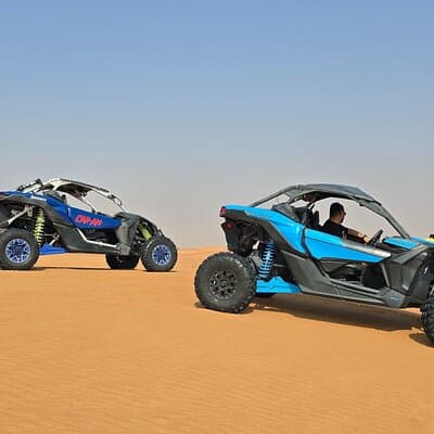 Dubai: Morning CaNam Buggy Safari with Sandboarding & Camel Ride