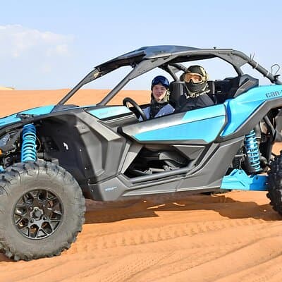 Dubai: Morning CaNam Buggy Safari with Sandboarding & Camel Ride 3