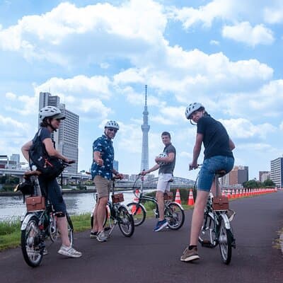 Tokyo Non-Touristy Local Private E-bike Cycling Tour from Asakusa 2