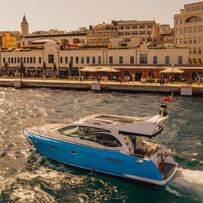 Istanbul Private Luxury Yacht on Bosphorus 14 mt 46feet