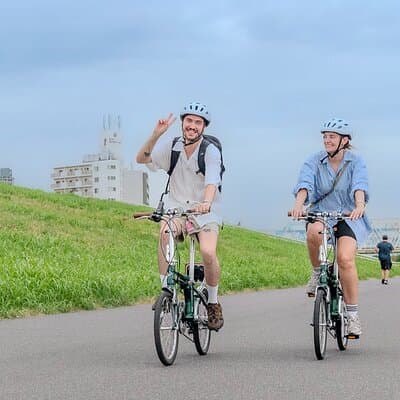 Tokyo Non-Touristy Local Private E-bike Cycling Tour from Asakusa