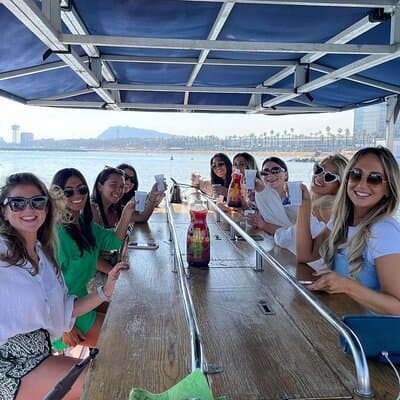 Private Barcelona Water Beer Bike Tour 2