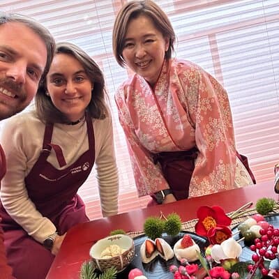 Mochi Sweets Making Class in Tokyo 5