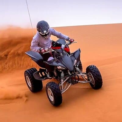 Adventure Desert Safari in Dubai with Quad Bike and Sandboarding 2