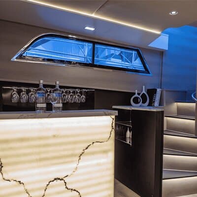 Dubai Luxury Private Yacht Rental - 64ft Hatteras Vogue 4
