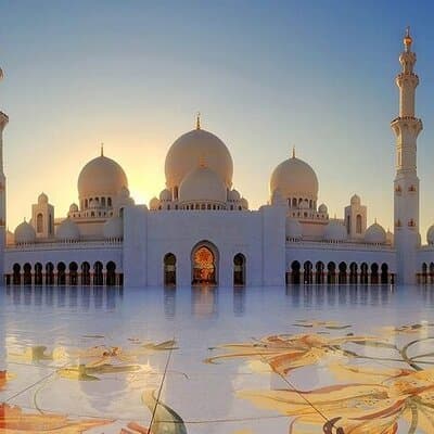 Shaikh Zayed Grand Mosque Abu-Dhabi Tour pickup From Dubai