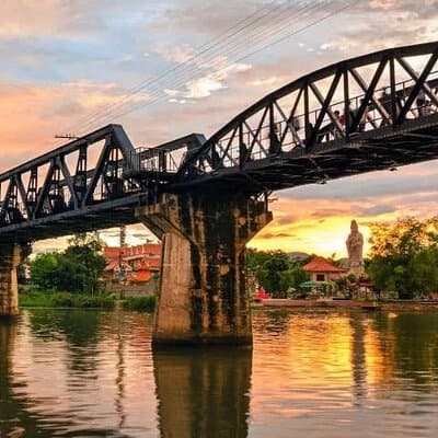 Erawan Waterfall and Death Railway Train Riding from Bangkok 5