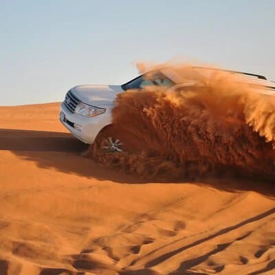 Desert Safari with Red Dune Buggy and Camel Ride Dubai