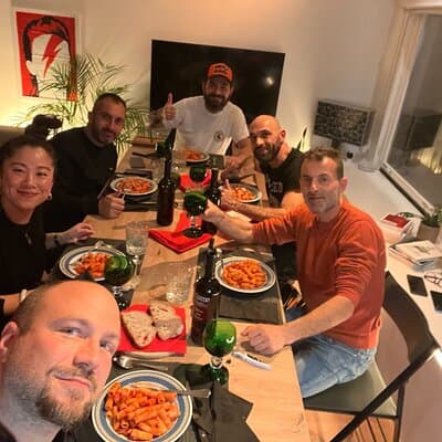 Authentic Italian Dinner in Cozy Canal Home in Amsterdam
