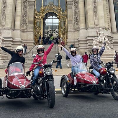 Custom Half-Day Paris Sidecar Experience
