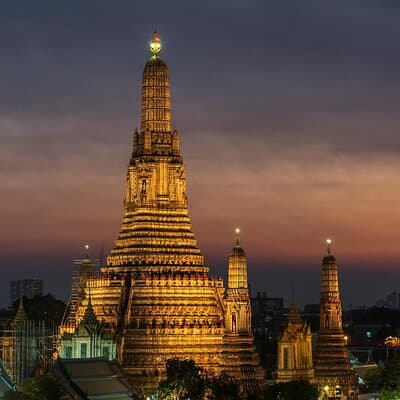 Tuk-Tuk Tour of Bangkok's Nighttime Food Temples and Markets 5
