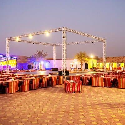 VIP Desert Safari Private & Front Area VIP Table Service 5