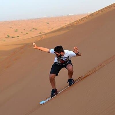 Dubai Sunrise private Desert Safari With Camel Ride 4