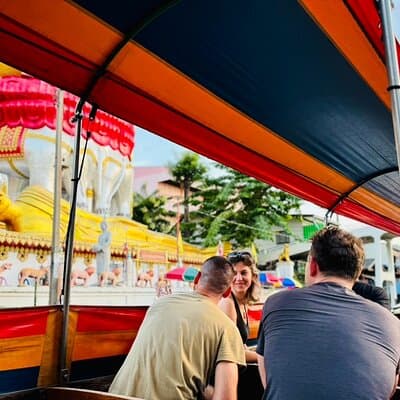 Hidden Bangkok Longtail Boat Tour to Big Buddha&Canal Life 2hrs 3