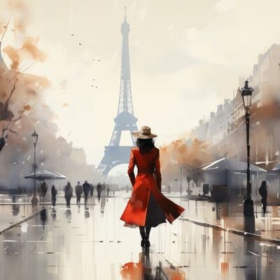 Romantic Eiffel Tower Couple Photoshoot 4