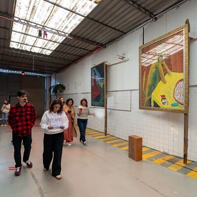 Lisbon Lunch with Local Artists in a Creative Studio 2