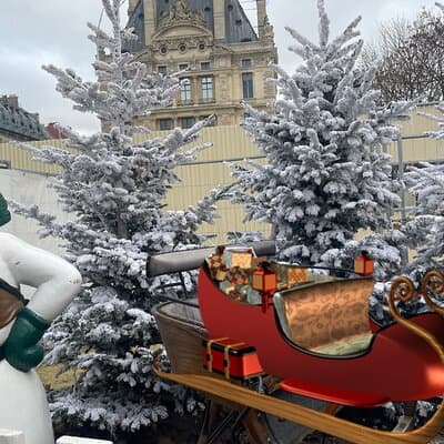 Paris Unusual game DE track on the Christmas markets 2