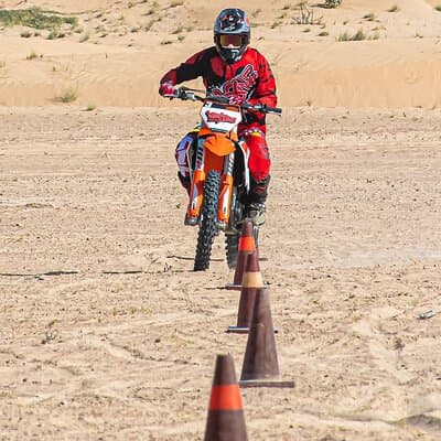 Adult Desert Motorbike Training in Dubai 5