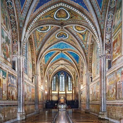 Assisi Cascia private tour, Basilica of St. Francis and St. Rita 5