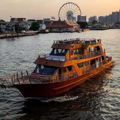 Pruek Michelin Fine Dining Cruise with City Views in Bangkok