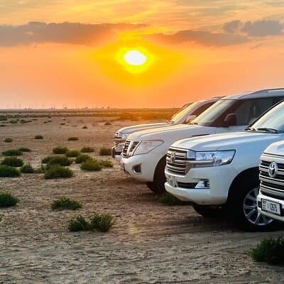 Desert Safari With BBQ Dinner, Quad Bike & Camel Ride from Dubai 3