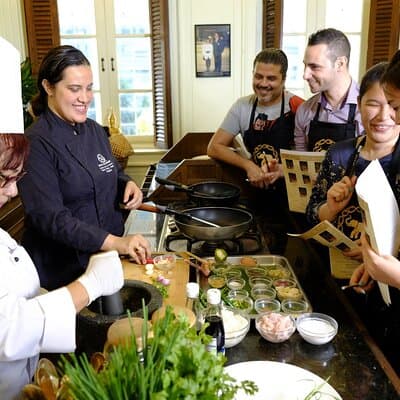 Blue Elephant Sathorn Bangkok Cooking School with Michelin Guide 4